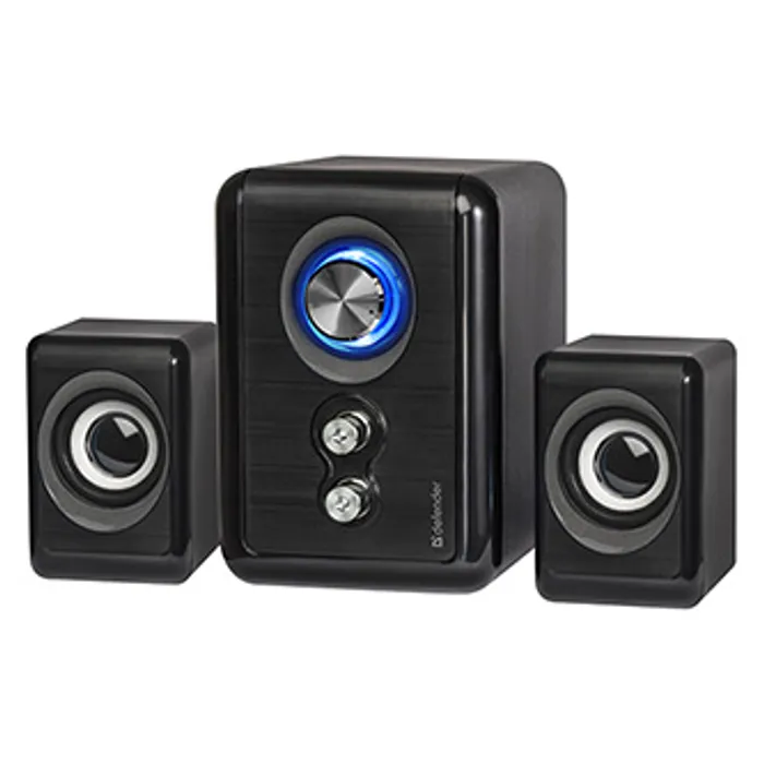 Termék főképe Defender reproduktory V11, 2.1, 11W, černé, regulace hlasitosti, tlačítko napájení, nasta