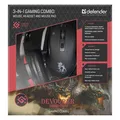 Következő termékkép Defender egérkészlet Devourer MHP-006, 3200DPI, optikai, 6tl., 1 kerék, vezetékes USB, fekete