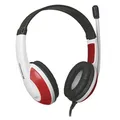 Defender Warhead G-120, gaming headset mikrofonnal, hangerőszabályzó, fehér-piros,
