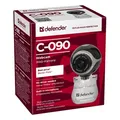Defender webkamera C-090, 0,3 Mpix, USB 2.0, fekete, laptophoz/LCD-hez