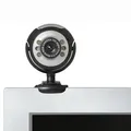 Defender webkamera C-110, 0,3 Mpix, USB 2.0, fekete-szürke, notebookhoz/LCD-hez