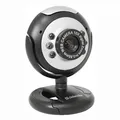 Defender webkamera C-110, 0,3 Mpix, USB 2.0, fekete-szürke, notebookhoz/LCD-hez