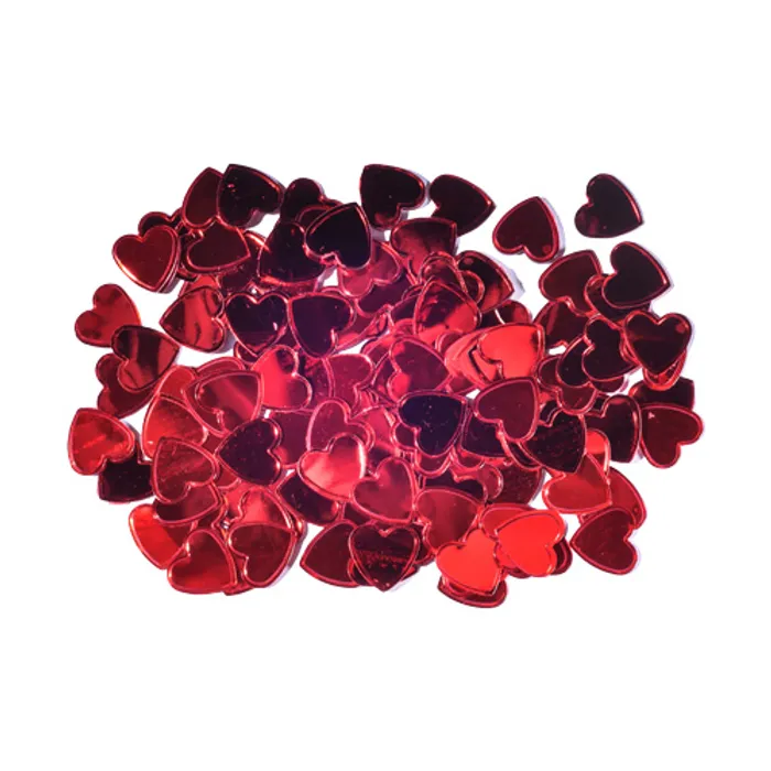 Termék főképe Dekorace srdce červené 15 mm/14 g