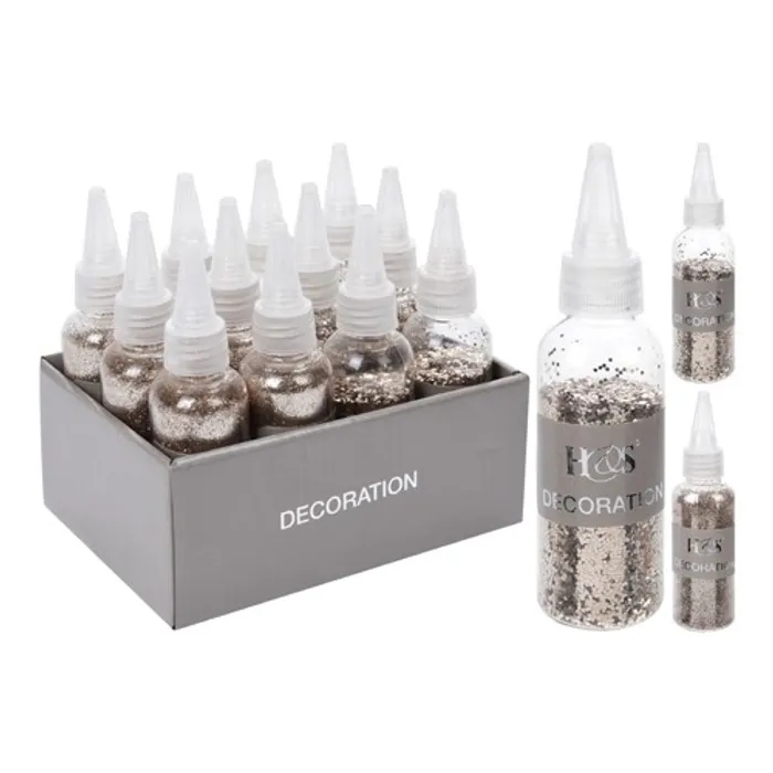 Termék főképe Dekorační glitry 40g - champagne, mix