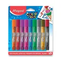Dekoratív ragasztó Maped Glitter Glue 9 x 10,5 ml