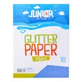 Következő termékkép Díszpapír A4 10 db kék glitter 250 g