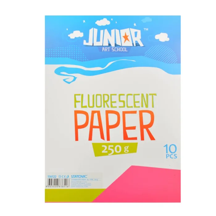 Termék főképe Dekorační papír A4 Fluo růžový 250 g, sada 10 ks