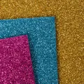 Díszhab A4 EVA 10 db narancssárga vastagság 2,0 mm glitter