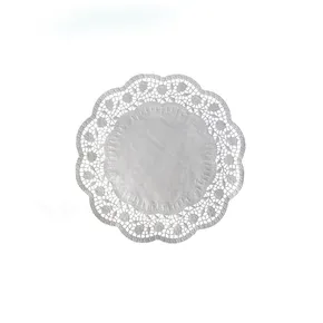Tortacsipke (PAP) kerek fehér átmérő 16cm [100 db]