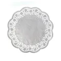 Következő termékkép Tortacsipke (PAP) kerek fehér átmérő 34cm [100 db]