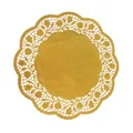 Tortacsipke (PAP/ALU) kerek arany átmérő 36cm [4 db]