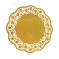Tortacsipke (PAP/ALU) kerek arany átmérő 36cm [4 db]