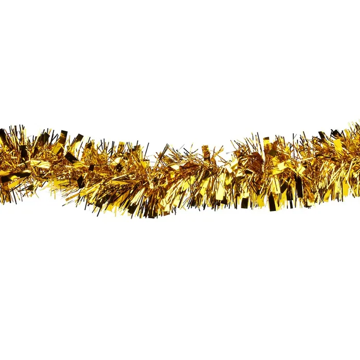 Termék főképe Dekorativní řetěz (PET) zlatý průměr 11cm x 2m [1 ks]
