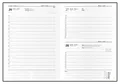 Napi naptár - Adam - Vivella extra - B6 - barna - Kávé