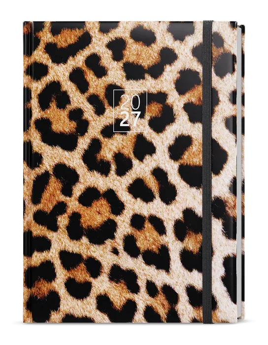Termék főképe Denní diář - David - Lamino - A5 - Leopard