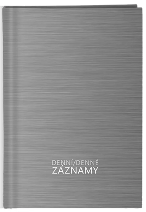Termék főképe Denní záznamy - A5 - Šedý
