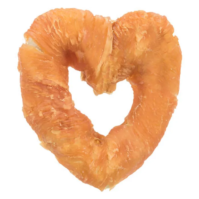 Termék főképe Denta Fun Chicken Heart, srdce z buvolí kůže omotané kuřecím masem 70 g