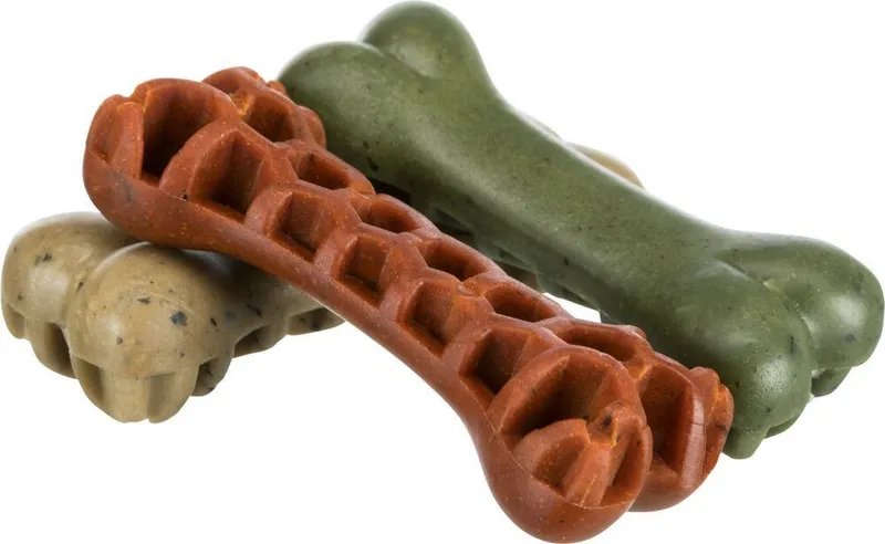 Termék főképe Denta Fun Veggie Honey Comb Bone , kostička s mořskou řasou 12 cm, 58g