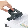 Lyukasztó, 27 laphoz, fém, RAPESCO "827", fekete