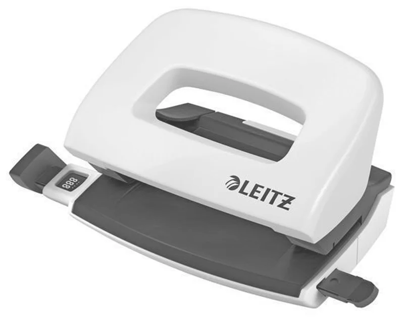 Termék főképe Děrovačka "Nexxt Wow 5060", bílá, 10 listů, kov, mini, LEITZ