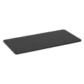 Asztallap, karbon, 150x75x1,8 cm, laminált forgácslap, Powerton