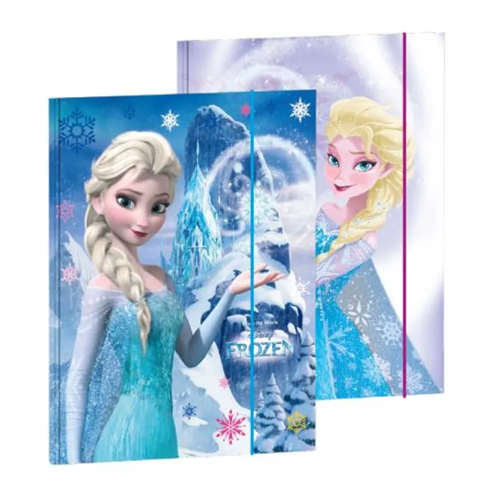 Termék főképe Desky s gumičkou A4 3D Frozen mix