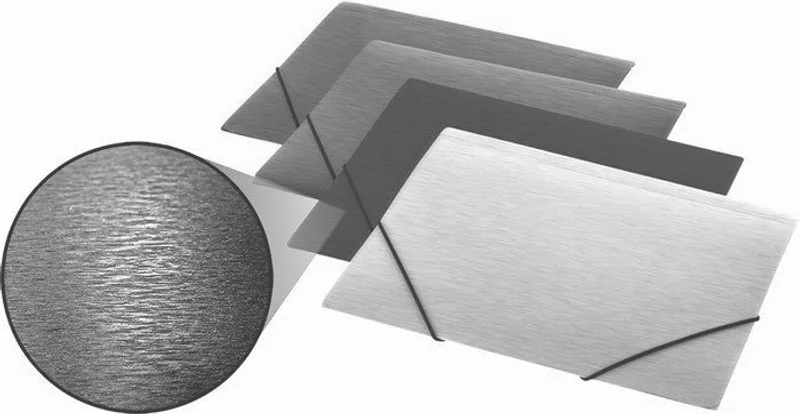 Termék főképe Desky s gumičkou "Simple", 15 mm, PP, A5, PANTA PLAST, kovově černá