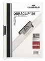 Táblák gyorskötővel DURACLIP® 30, fehér, klipsszel, A4, TARTÓS