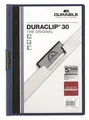 Gyorskötő táblák DURACLIP® 30, sötétkék, klipszel, A4, TARTÓS