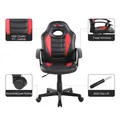 Gyerek játékszék Red Fighter C5, fekete-piros, 5 CSOMAG