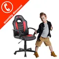 Gyerek játékszék Red Fighter C5, fekete-piros, 5 CSOMAG