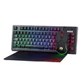 Dětská herní židle Red Fighter C5, černo-červená, + sada 3v1 CM310 PROMO