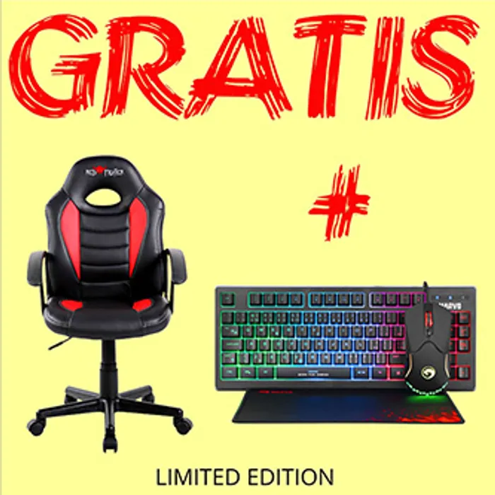 Termék főképe Dětská herní židle Red Fighter C5, černo-červená, + sada 3v1 CM310 PROMO