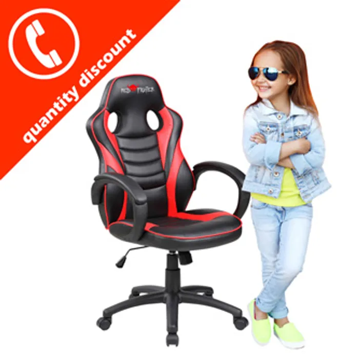 Termék főképe Dětská herní židle Red Fighter C6, černo-červená, 5-PACK