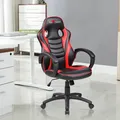 Gyerek játékszék Red Fighter C6, fekete-piros, 5 CSOMAG