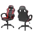 Gyerek játékszék Red Fighter C6, fekete-piros, 5 CSOMAG