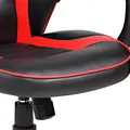 Gyerek játékszék Red Fighter C6, fekete-piros, + 3 az 1-ben készlet CM310 PROMO
