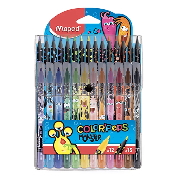 Termék főképe Dětské fixy a pastelky Maped Color'Peps Monster