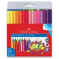 Gyermek markerek Faber-Castell 155335 Grip 30 színben