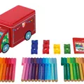 Következő termékkép Gyermek markerek Faber-Castell 155533 Csatlakozó bádog autó, 33 szín