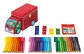 Gyermek markerek Faber-Castell 155533 Csatlakozó bádog autó, 33 szín