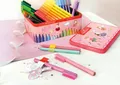 Gyermek markerek Faber-Castell 155534 Csatlakozó balerina, 33 szín