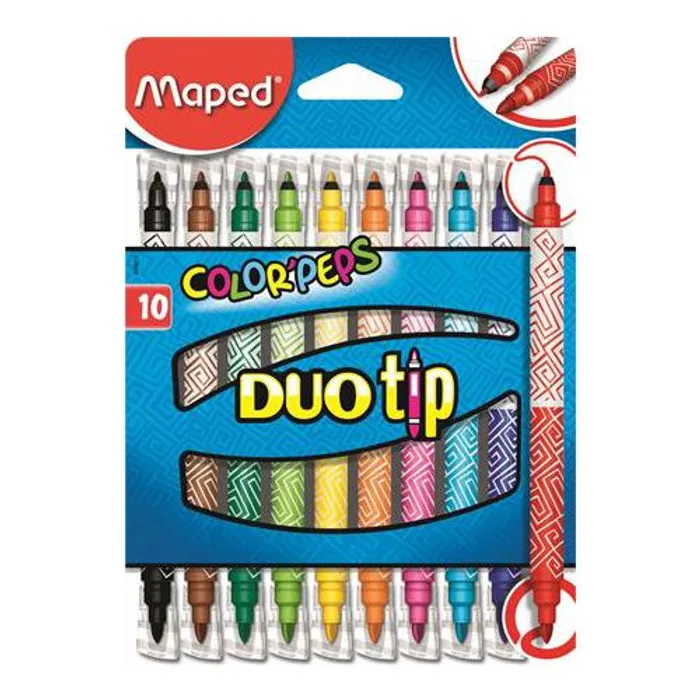 Termék főképe Dětské fixy Maped Color'Peps Duo Tip - 10 oboustranných fixů