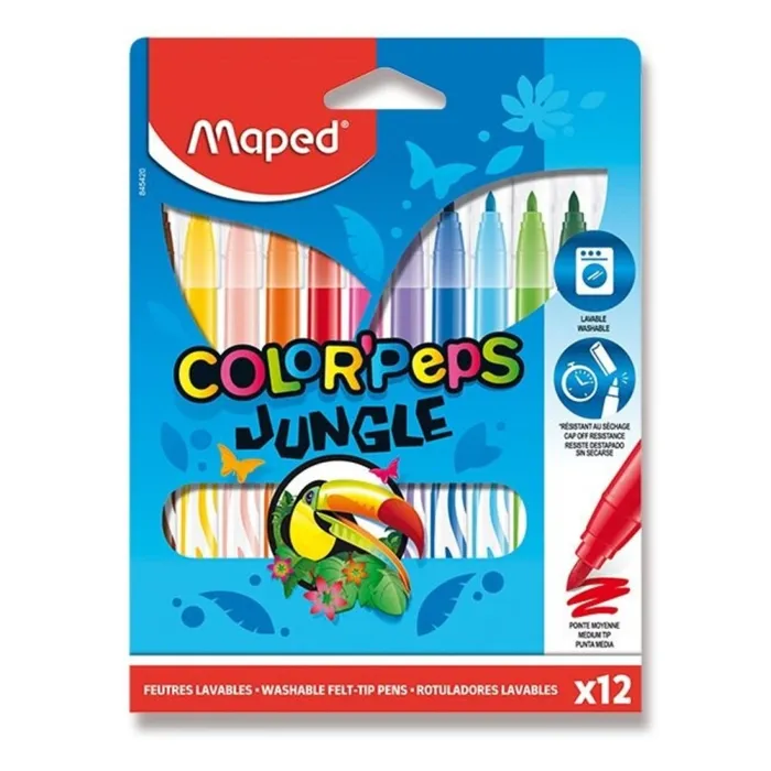 Termék főképe Dětské fixy Maped Color'Peps Jungle - 12 barev