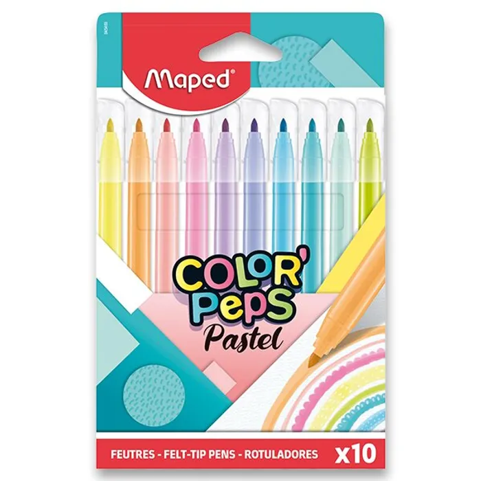 Termék főképe Dětské fixy Maped Color'Peps Pastel 10 barev