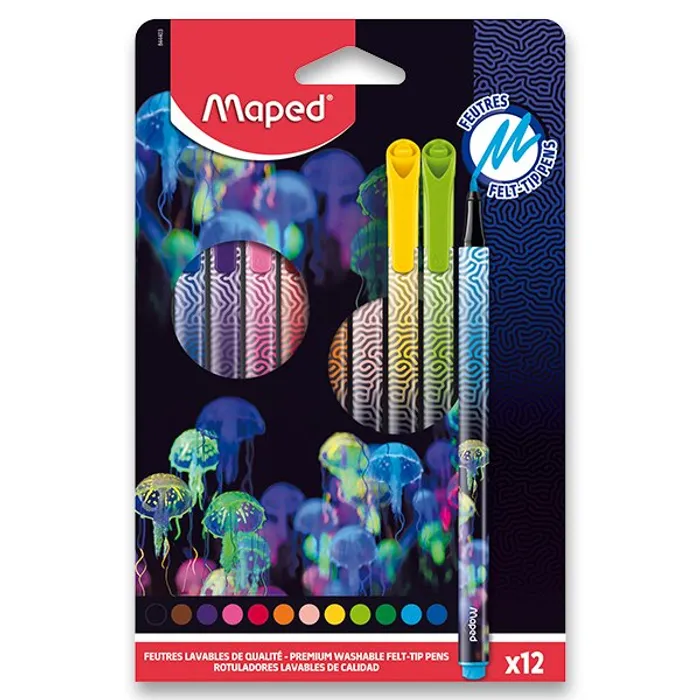 Termék főképe Dětské fixy Maped Deepsea Paradise 12 barev