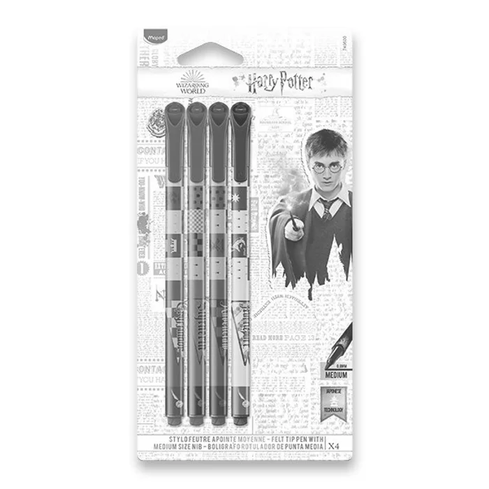 Termék főképe Dětské fixy Maped Harry Potter sada, 4 ks