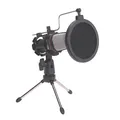 Dětské herní křeslo Red Fighter C6, černo-červené, + mikrofon Marvo MIC-02, PROMO