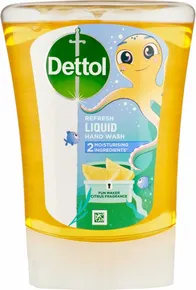 Dettol Kids Citrus folyékony szappan érintésmentes szappanadagolóhoz, utántöltő 250ml