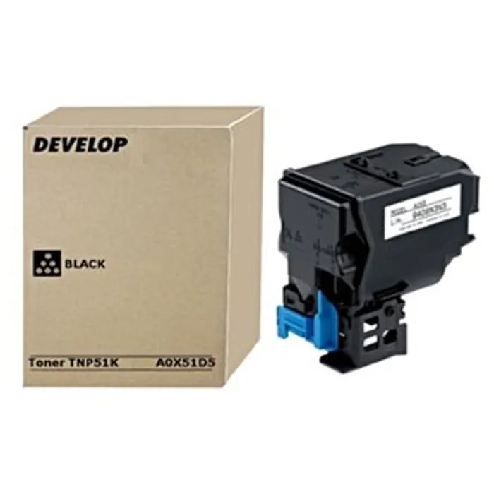 Termék főképe Develop originální toner A0X51D5, black, 5000str., TNP51K, Develop Ineo +3110, O